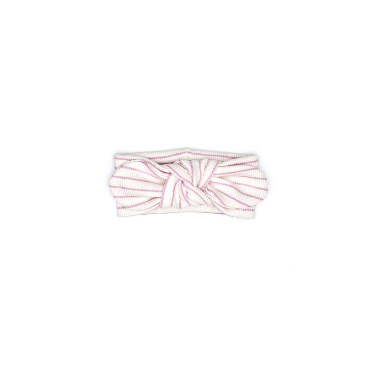 Tun Tun Ribbed Headband - Lilac Stripes