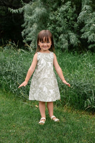 Thimble Beach Dress - Palm