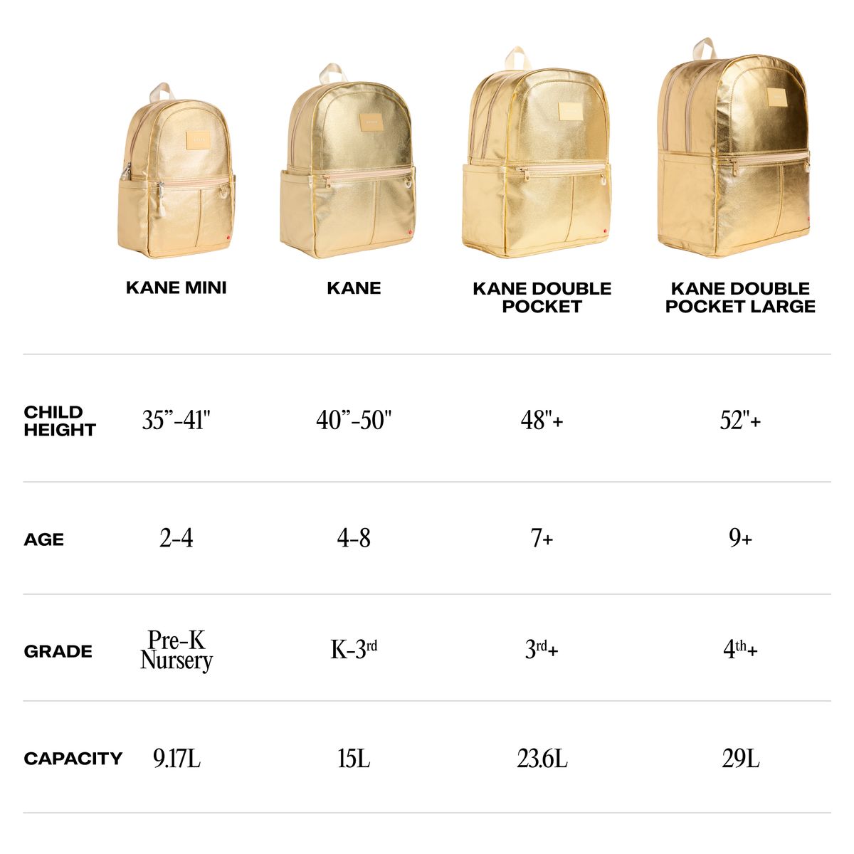 STATE Kane Double Pocket Large Backpack - Navy Diagonal Zipper
