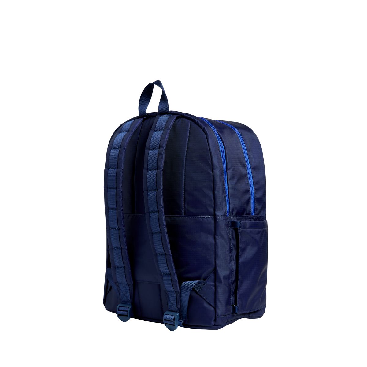 STATE Kane Double Pocket Large Backpack - Navy Diagonal Zipper