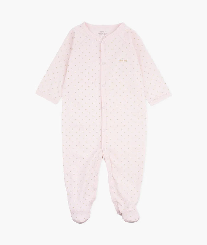 Livly Saturday Simplicity Footie - Pink