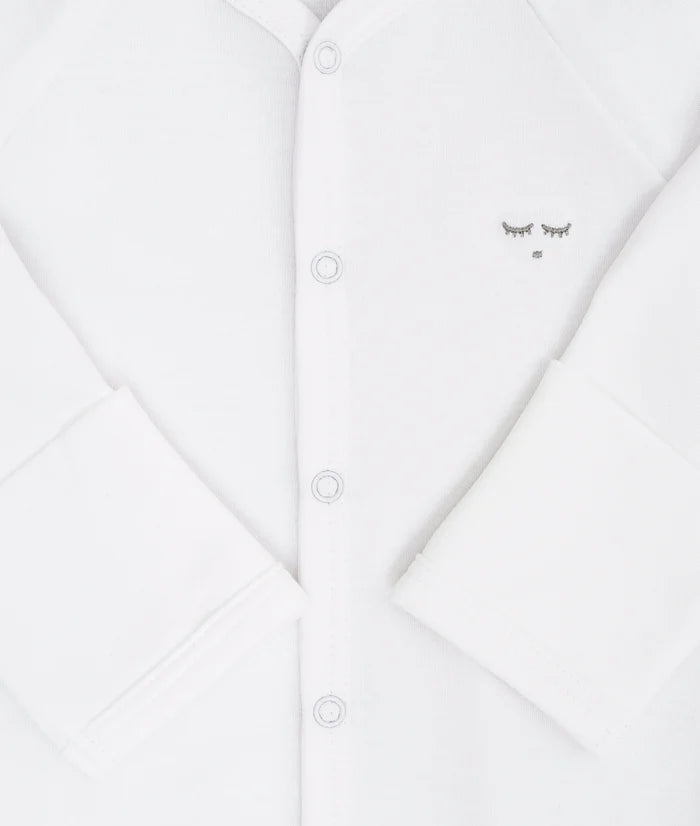 Livly Bunny Simplicity Footie - White