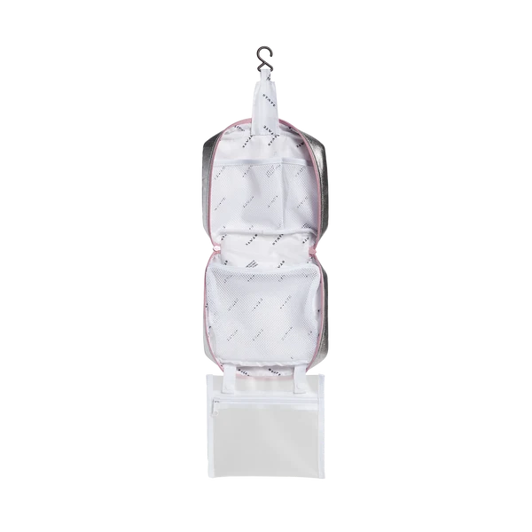 STATE Bensen Toiletry Kit - Pink/Silver