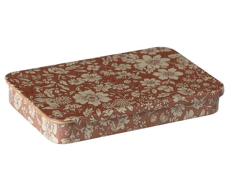 Maileg Metal Box with Sliding Lid - Blossom - Heather