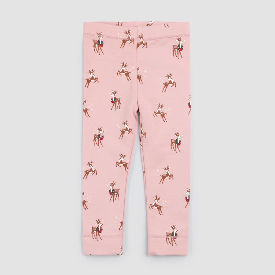 Miles the Label Reindeer Games Leggings - Rose