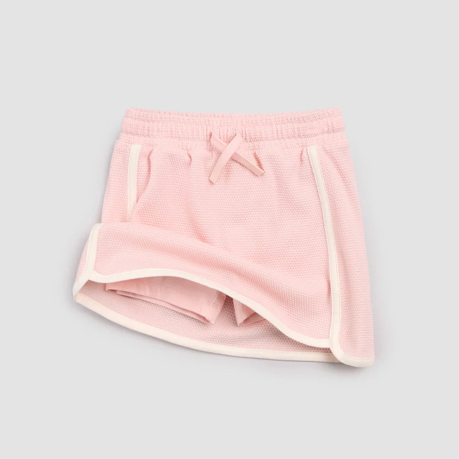 Miles the Label Light Pink Athletic Skort
