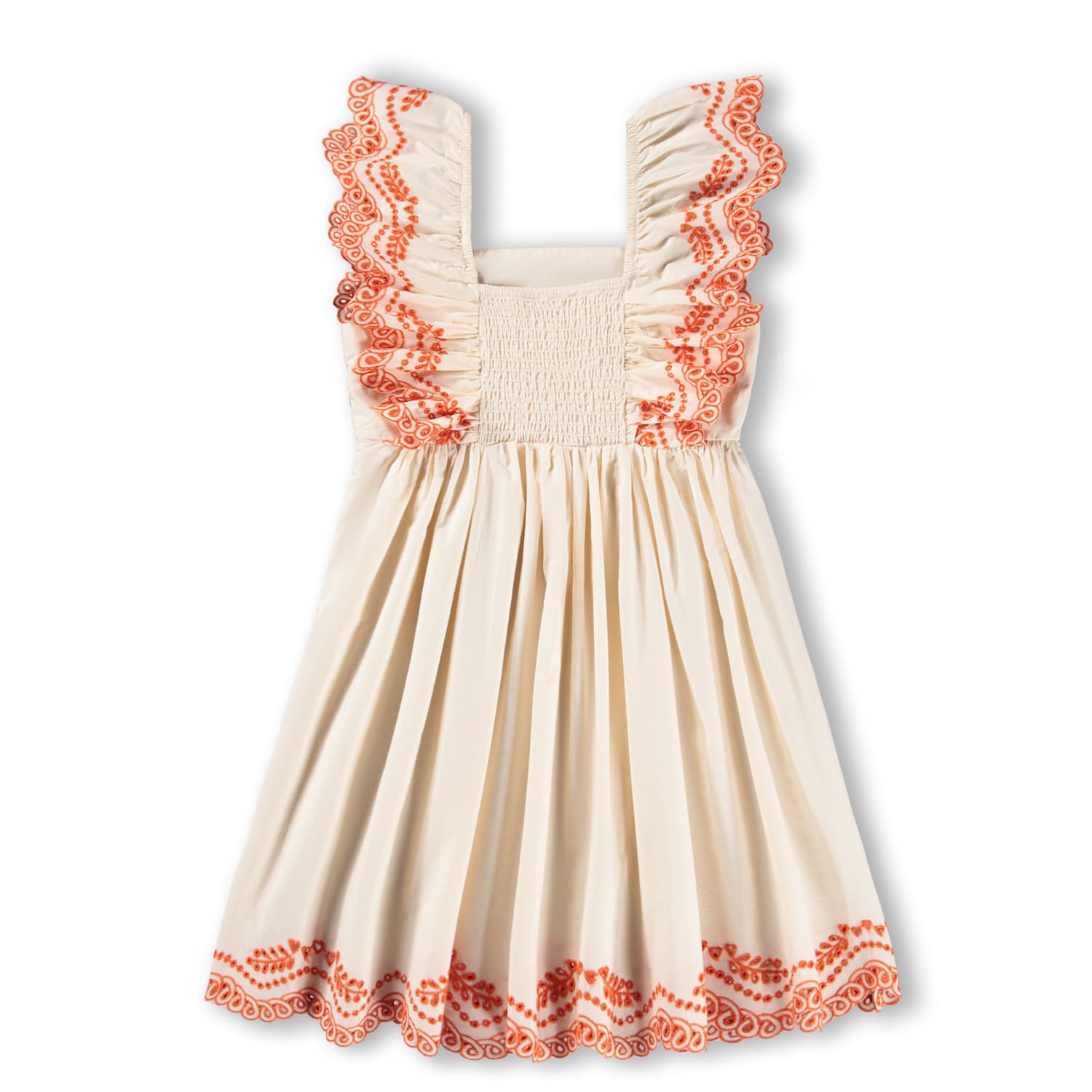 Molo Clementine Dress - Pearled Ivory