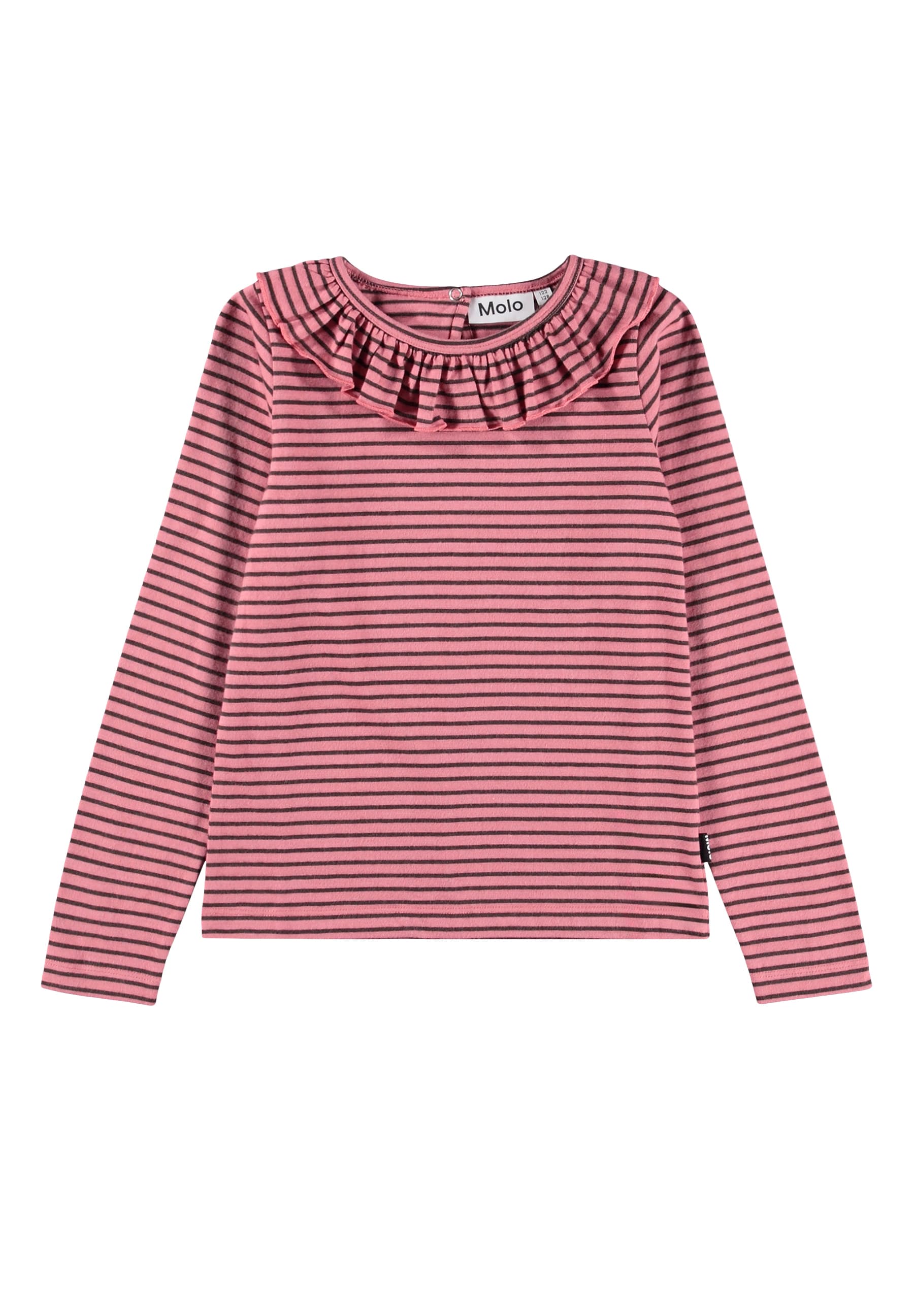 Molo Rica Shirt - Pink Bark Stripe
