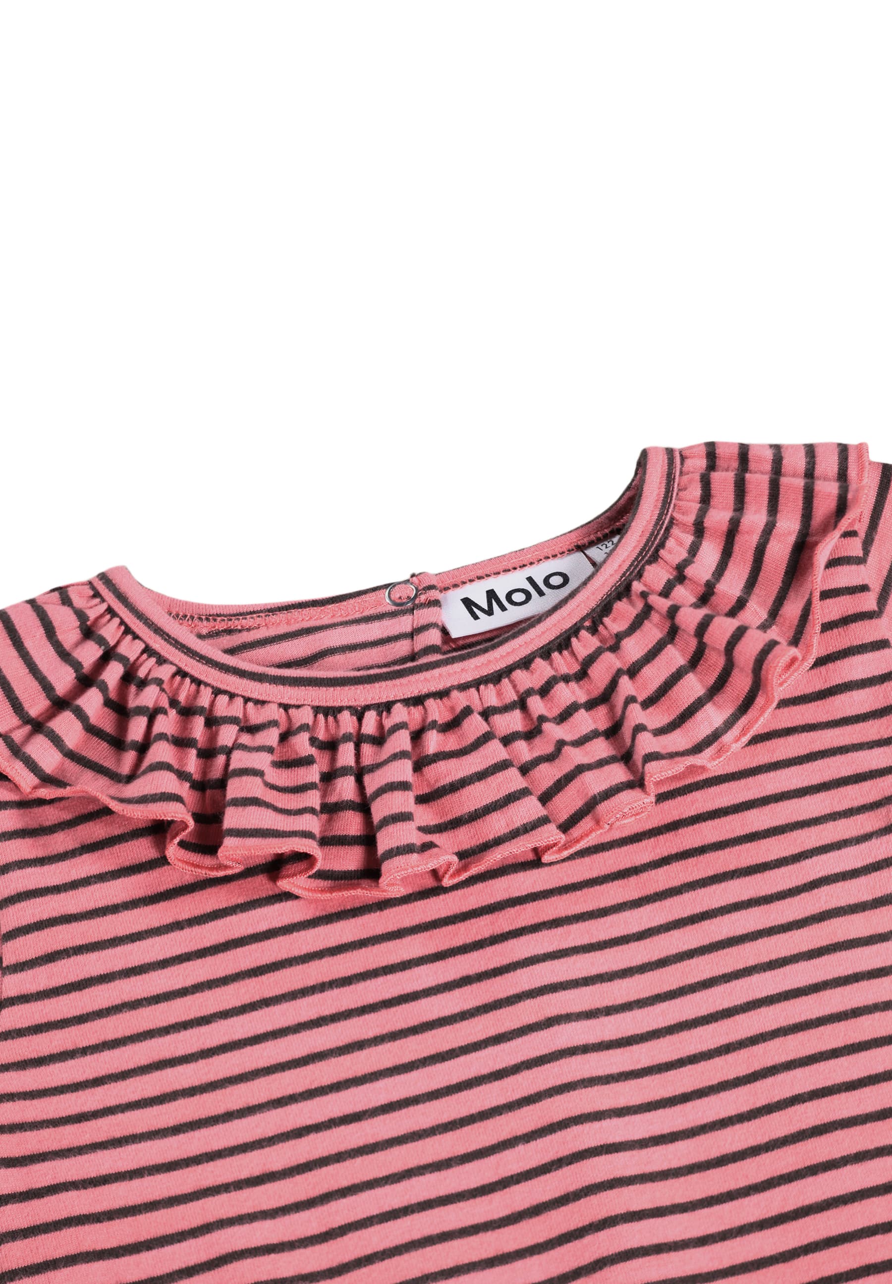 Molo Rica Shirt - Pink Bark Stripe