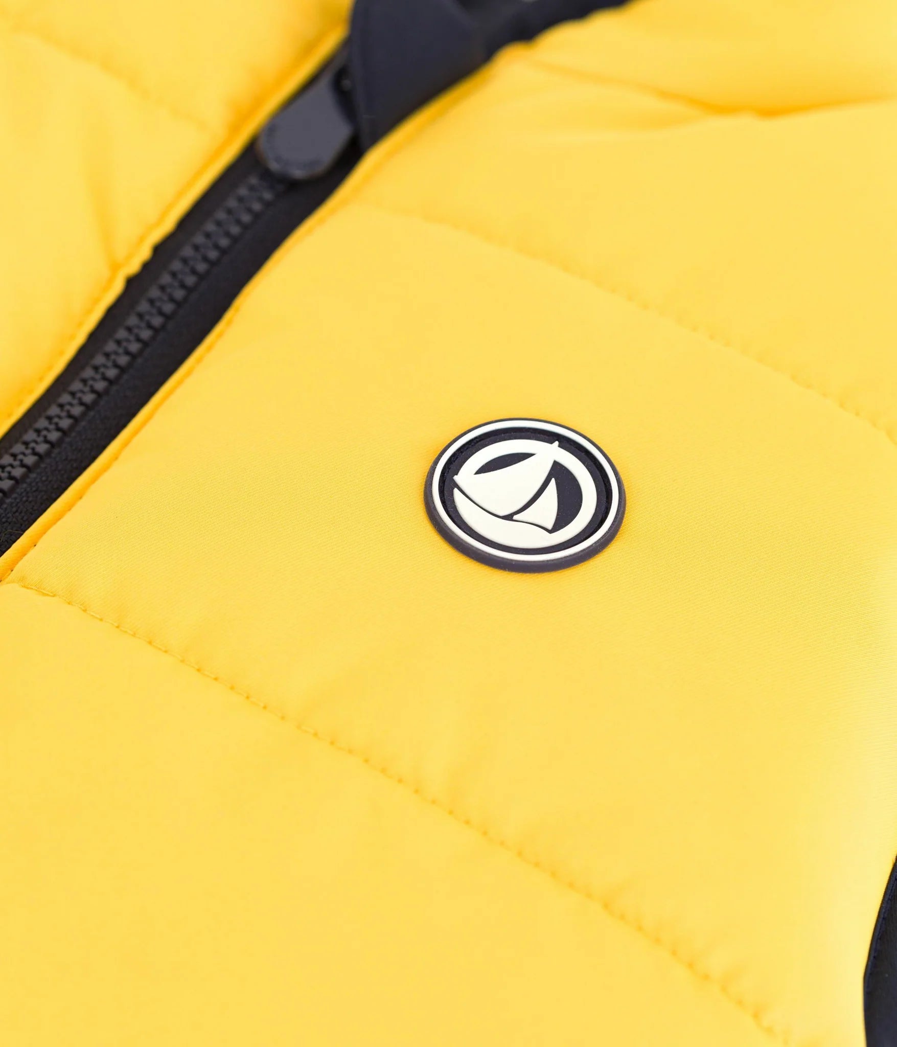 Petit Bateau Kid Reversible Vest - Yellow/Navy