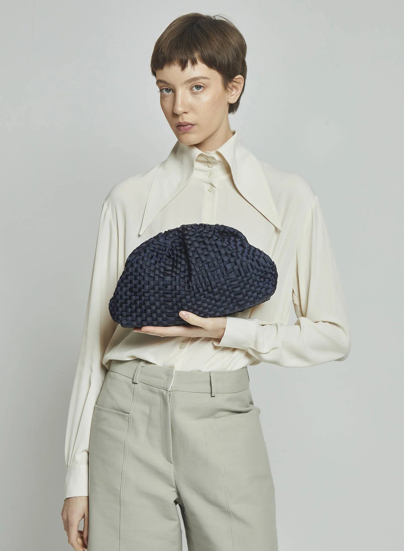 Maria La Rosa Game Bag - Navy