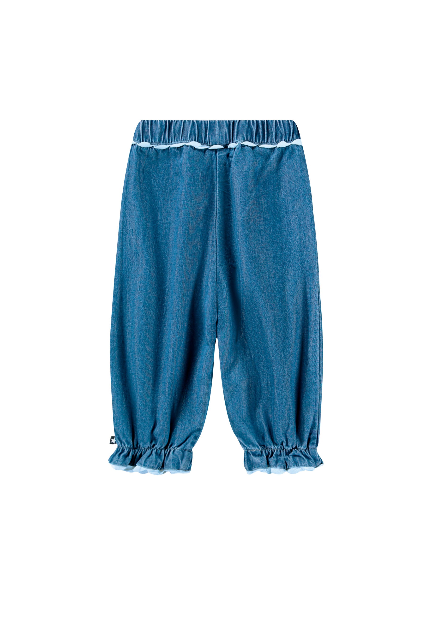 Molo Baby Sana Pants - Rinse Wash Blue