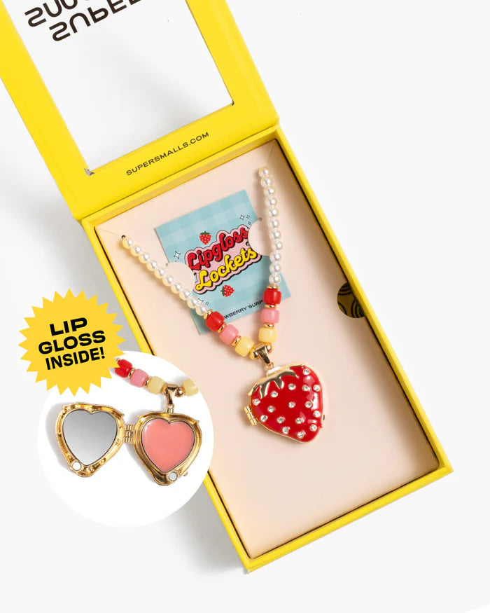 Super Smalls Strawberry Surprise Lip Gloss Locket