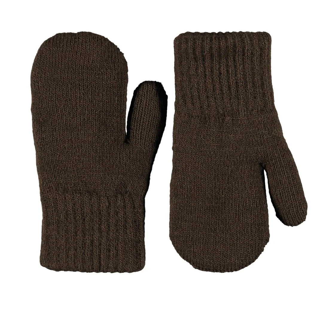Molo Kenau Mittens - Bark Brown