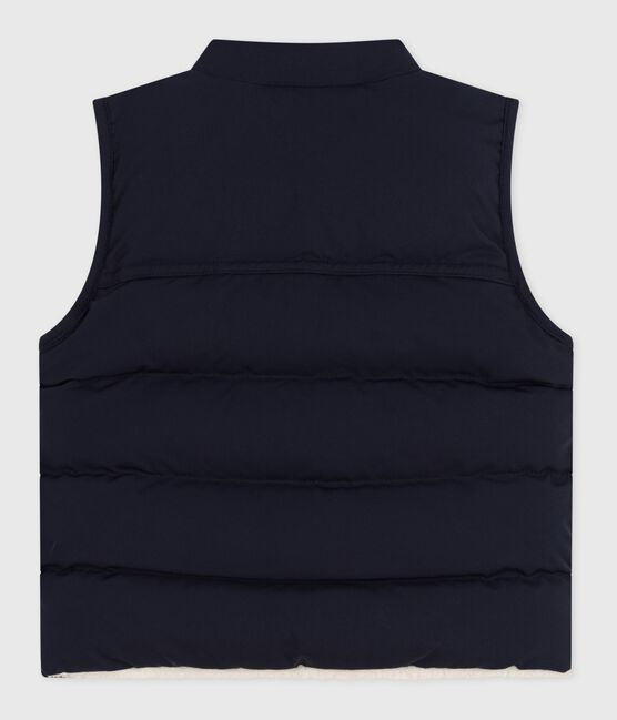 Petit Bateau Baby Reversible Vest - Navy