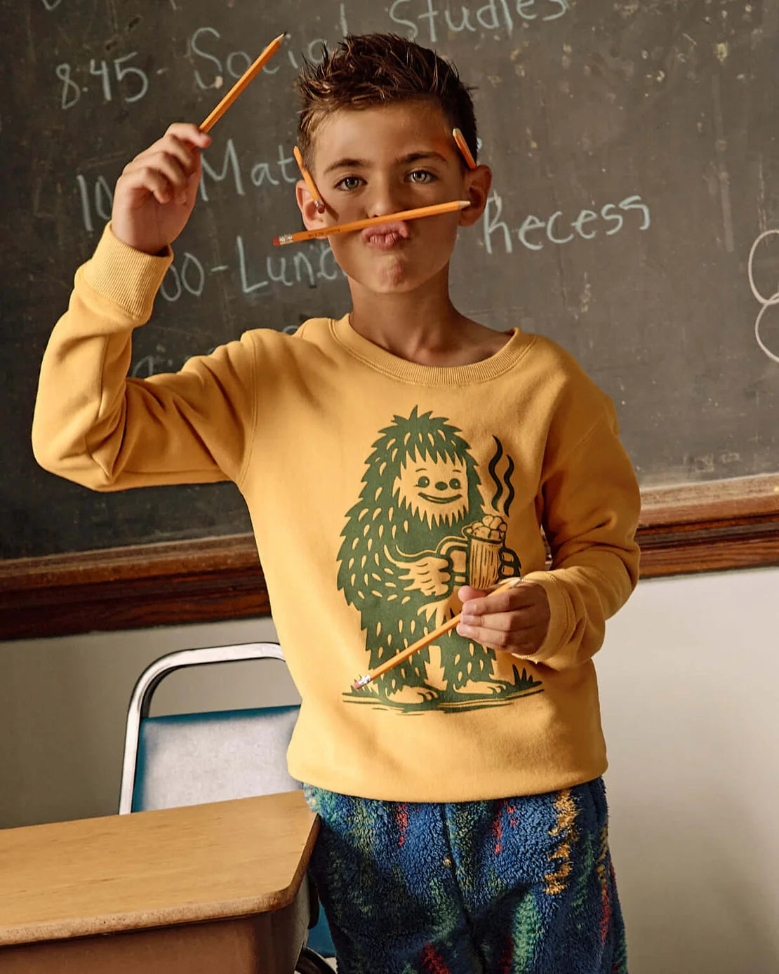 Appaman Revel Crewneck - Happy Bigfoot