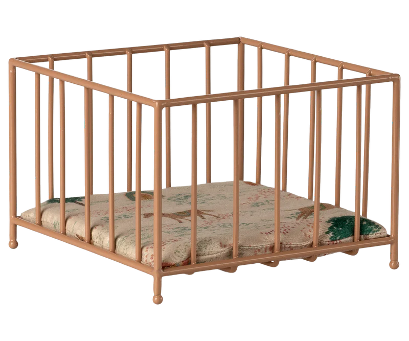 Maileg Playpen - Micro - Dark Powder