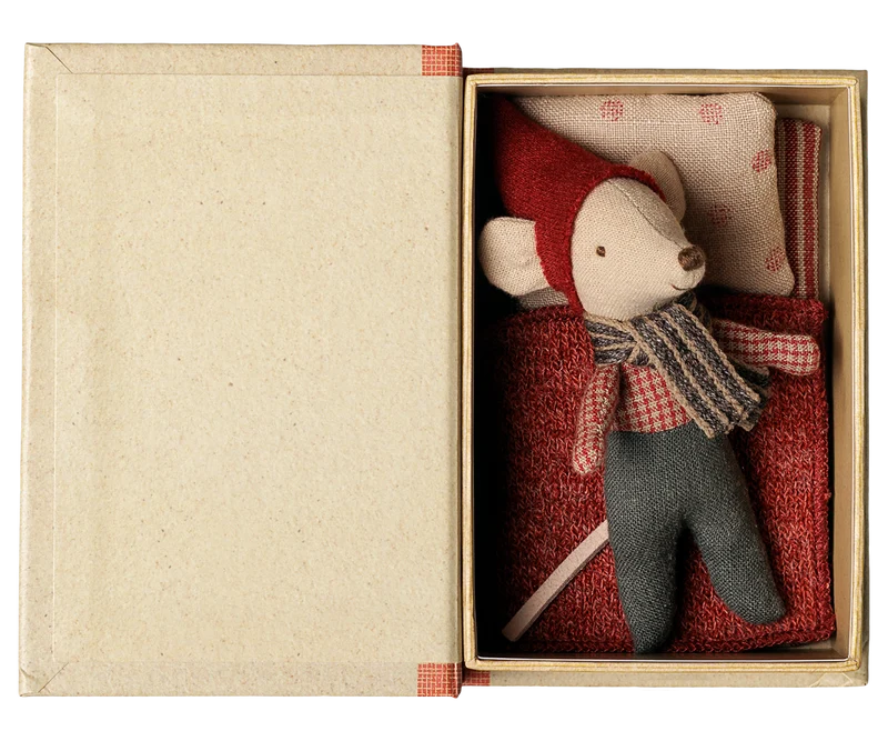 Maileg Christmas Mouse - Baby in Book