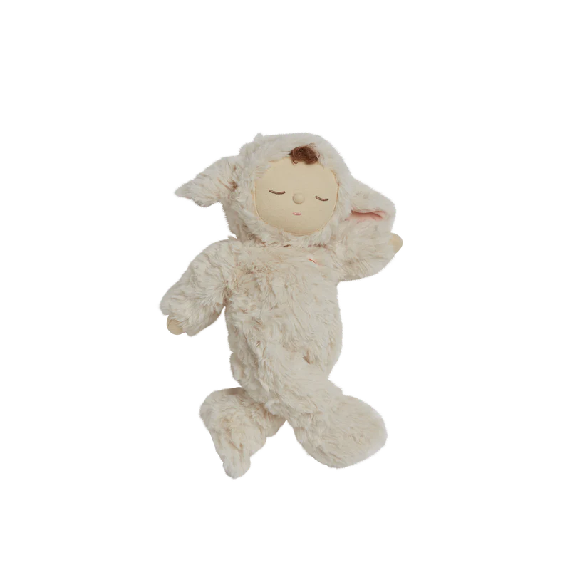 Olli Ella Cozy Dinkum - Lamby Pookie - Vanilla