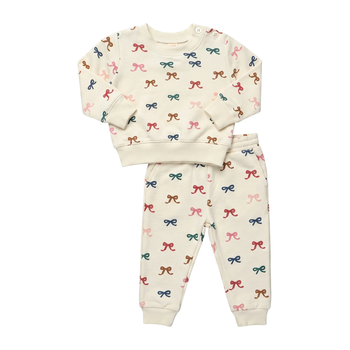 Coop Kids by PC Baby Jax Jogger Set - Tiny Bows