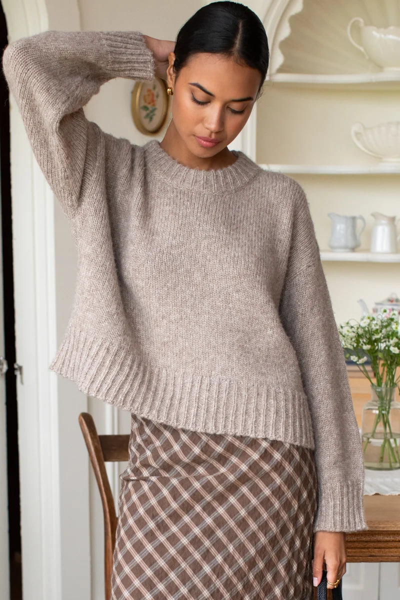 Emerson Fry Cozy Sweater - Fog Grey Melange