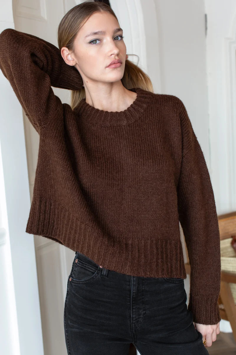Emerson Fry Cozy Sweater - Cocoa