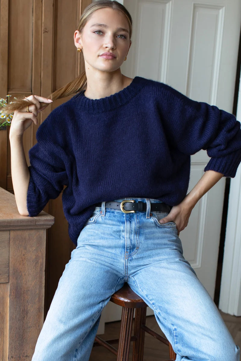 Emerson Fry Cozy Sweater - Navy