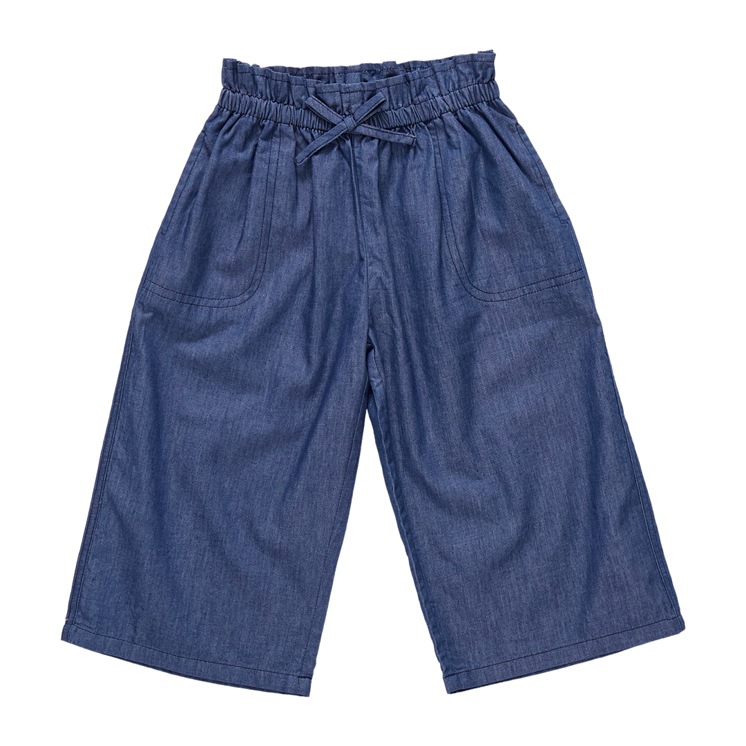 Pink Chicken Girls Theodore Pant - Chambray