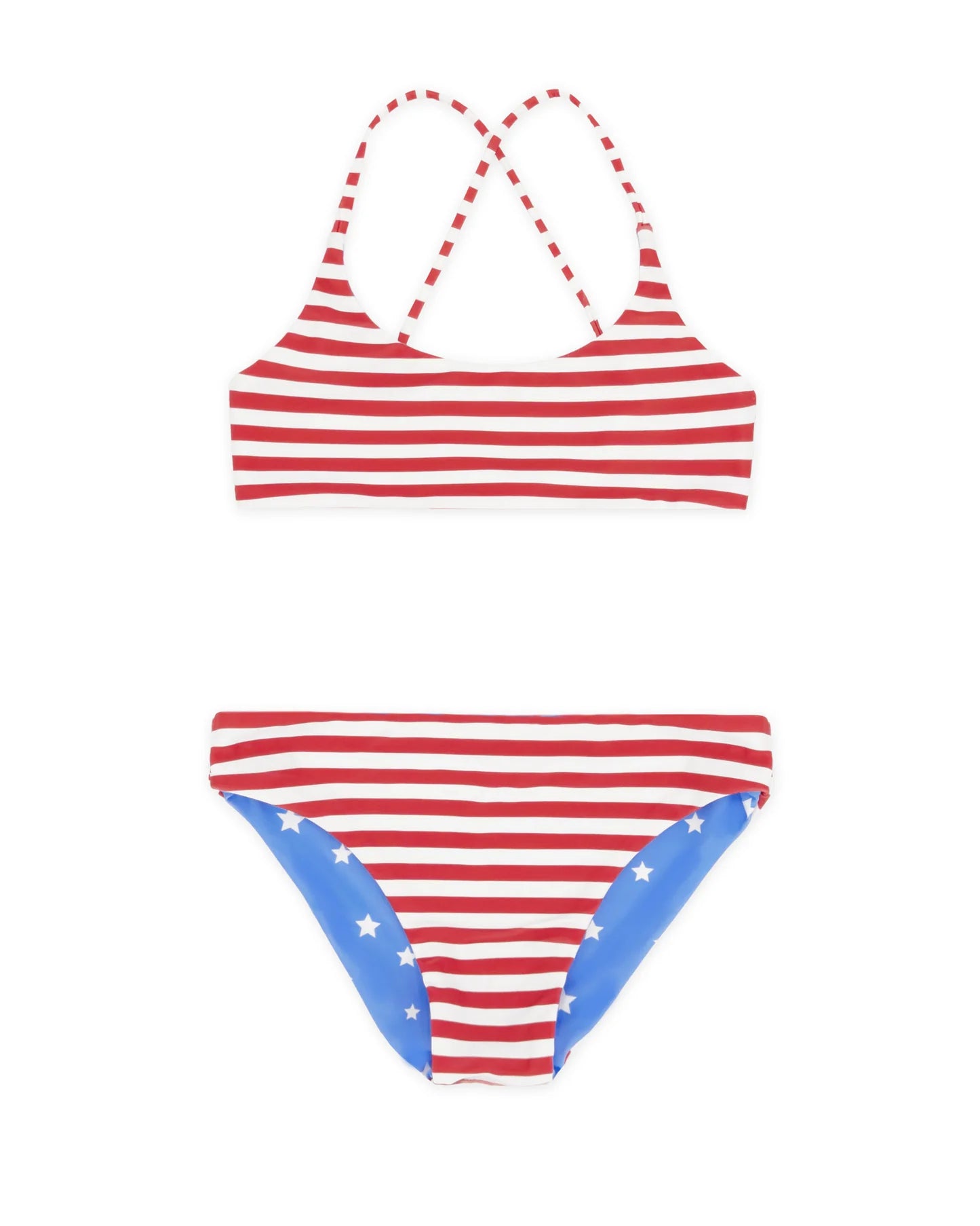 Waverly Reversible Bikini - Stars and Stripes