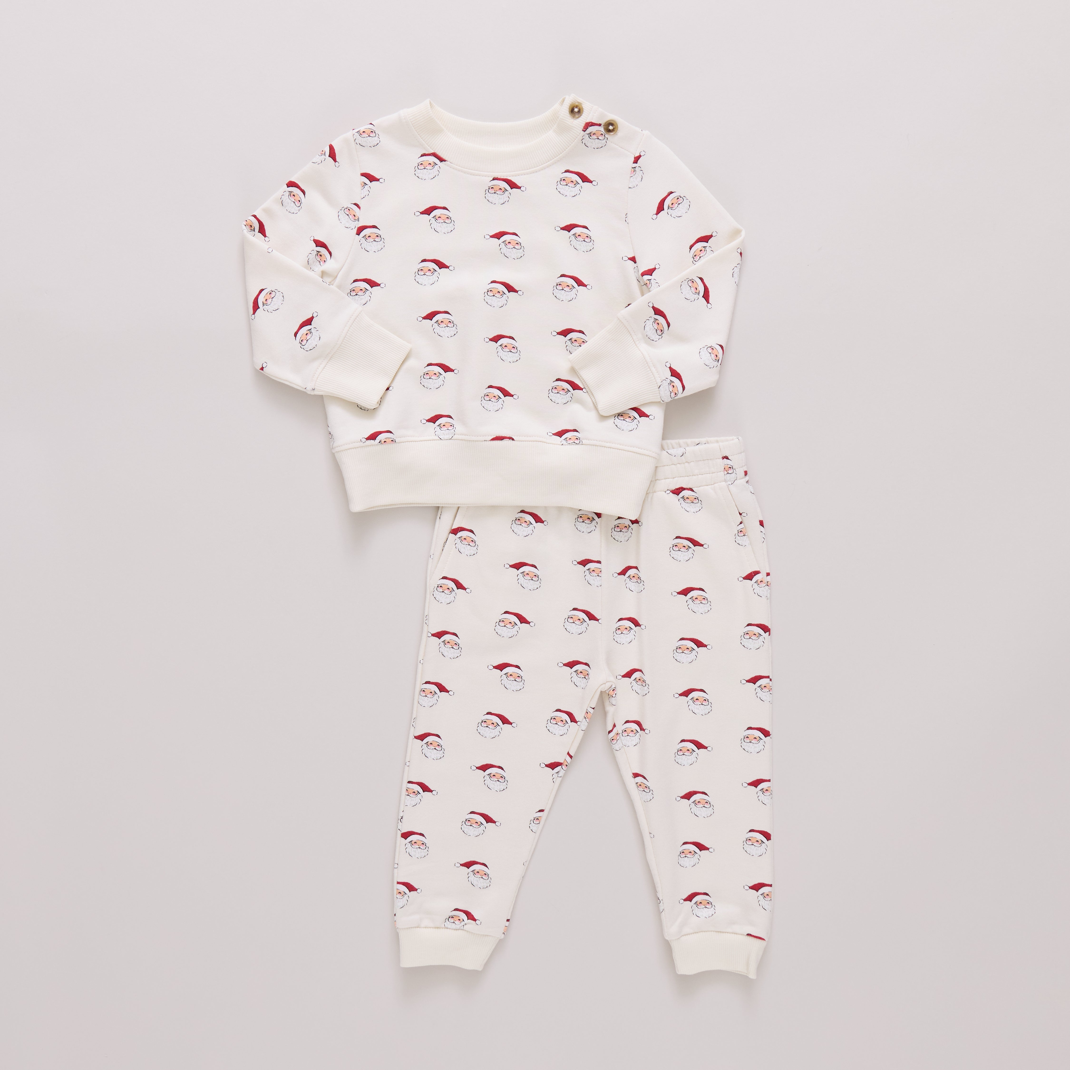 Coop Kids Baby Jax Jogger Set - Mini Santa