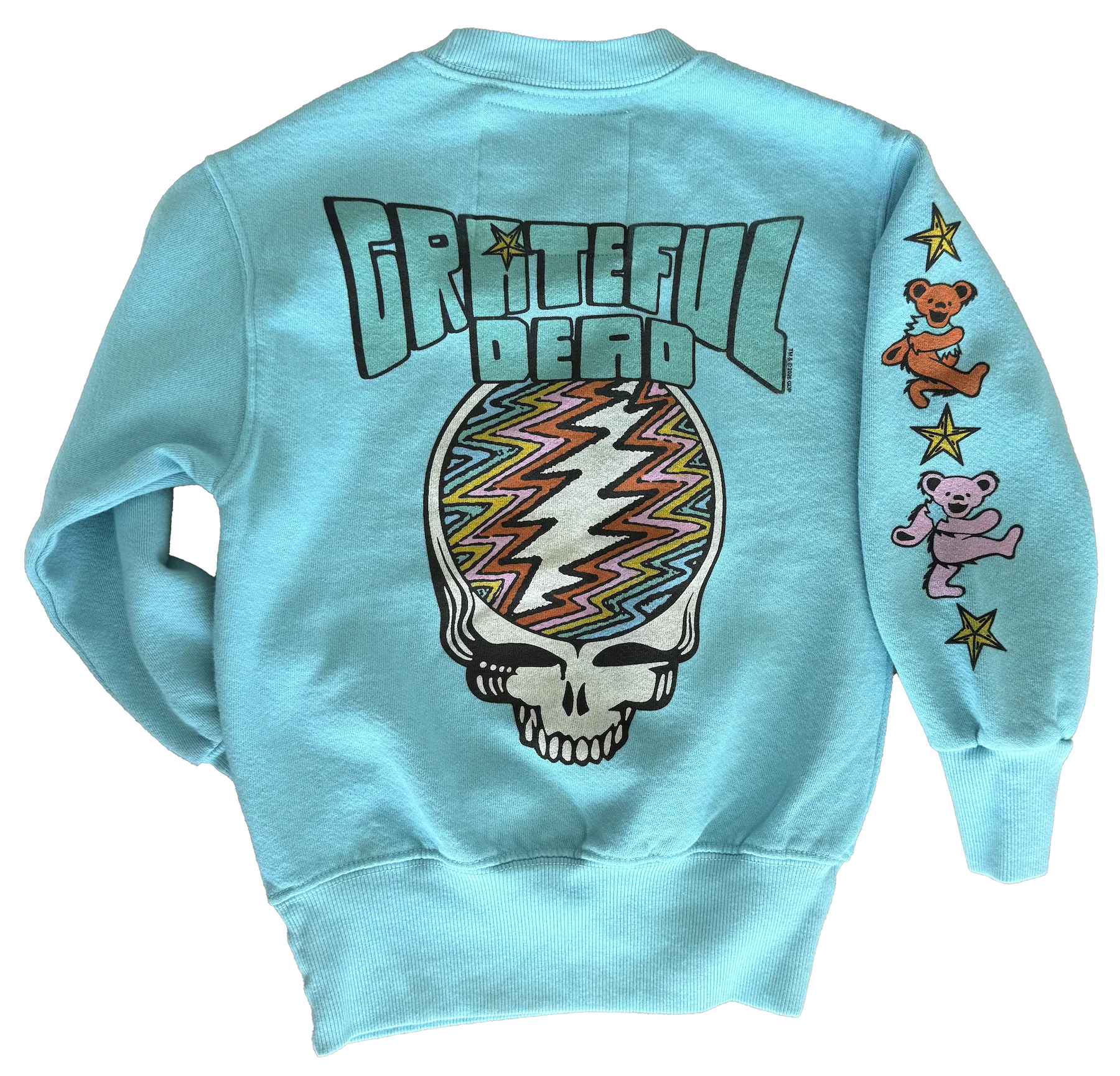 Rowdy Sprout Grateful Dead Cosmic Crewneck - Blue