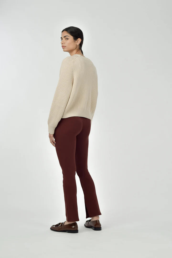 Paper Label Avery Crew Neck Sweater - Vintage Oat