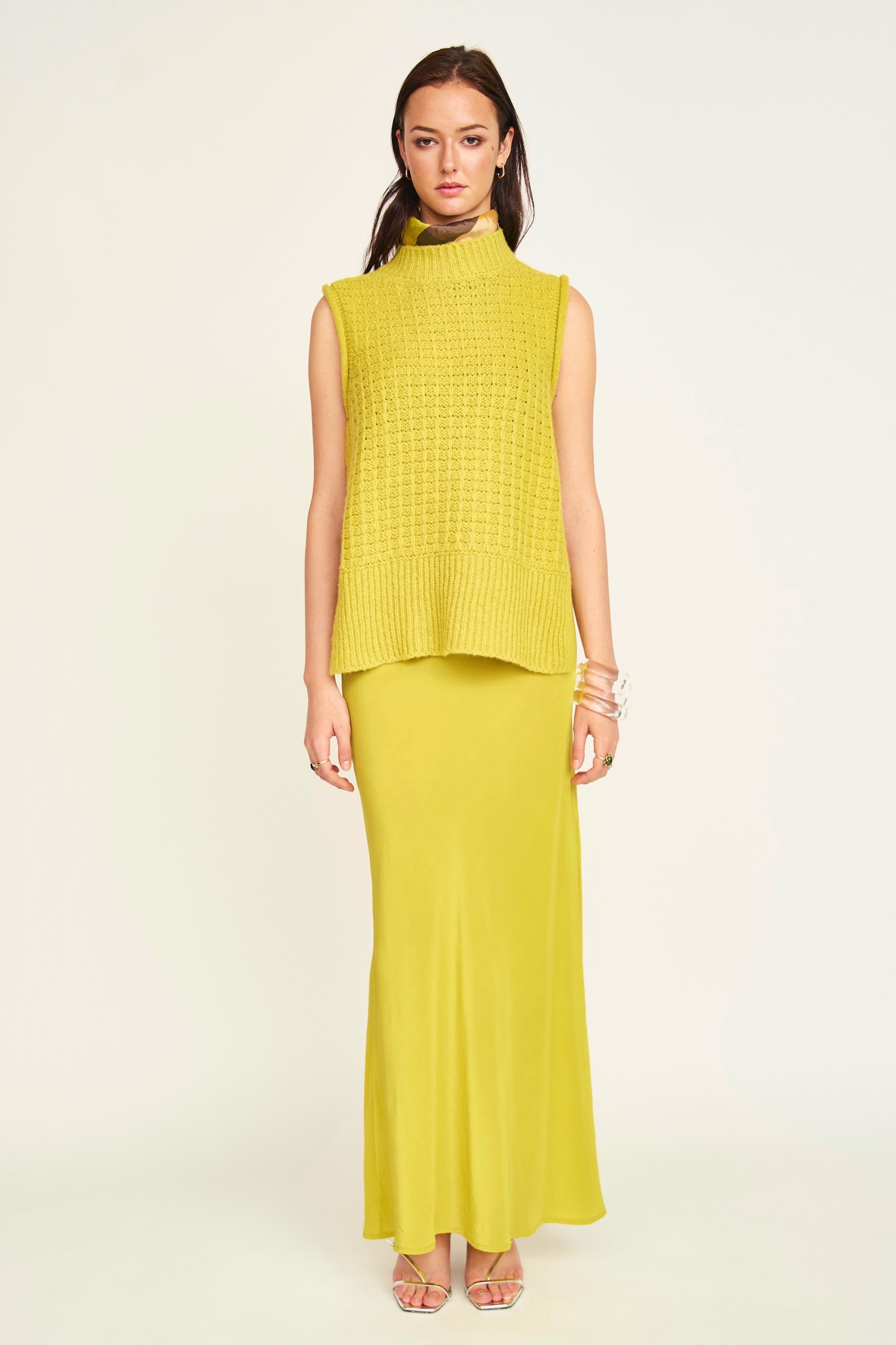 MIRTH Santander Skirt - Citronelle