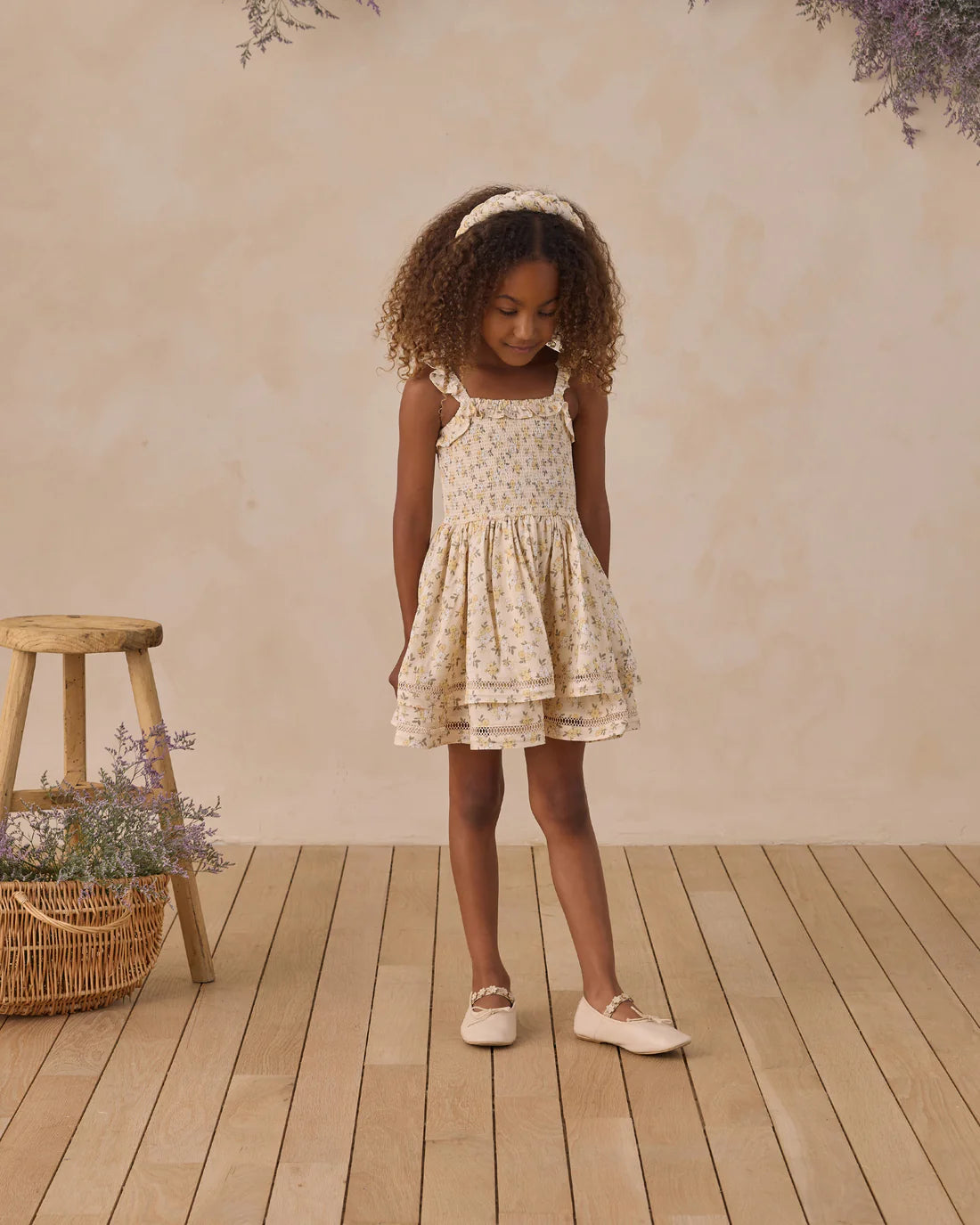 Noralee Birdie Dress - Lemon Meadow