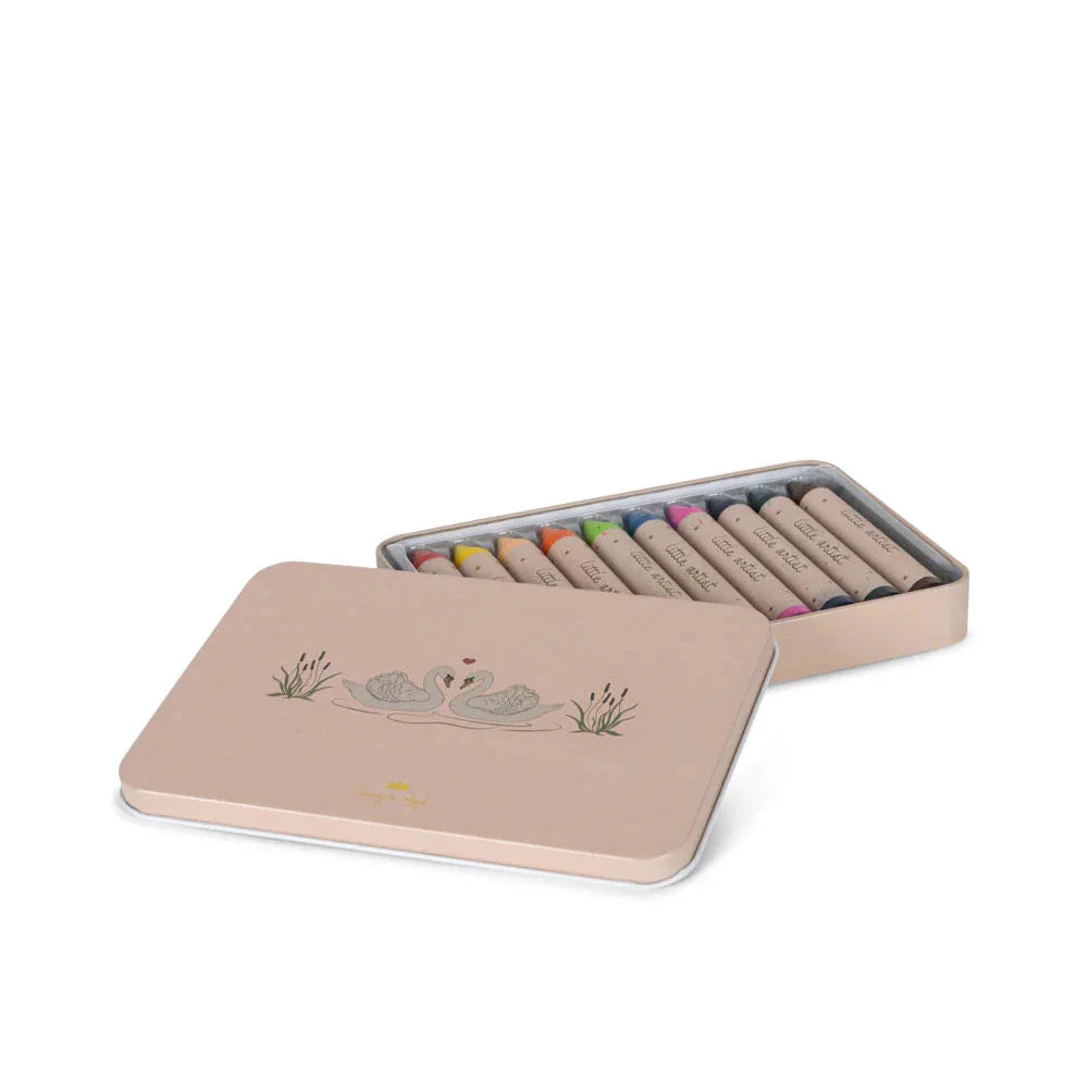 Bees Wax Crayons - Set of 10 in Keepsake Box