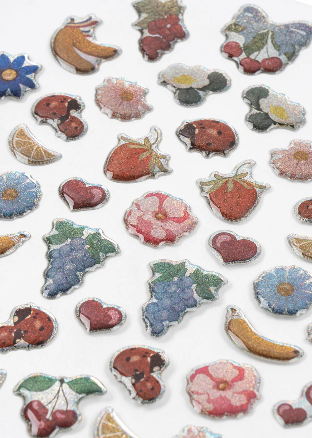 Konges Slojd Puffy Stickers - Ladybug