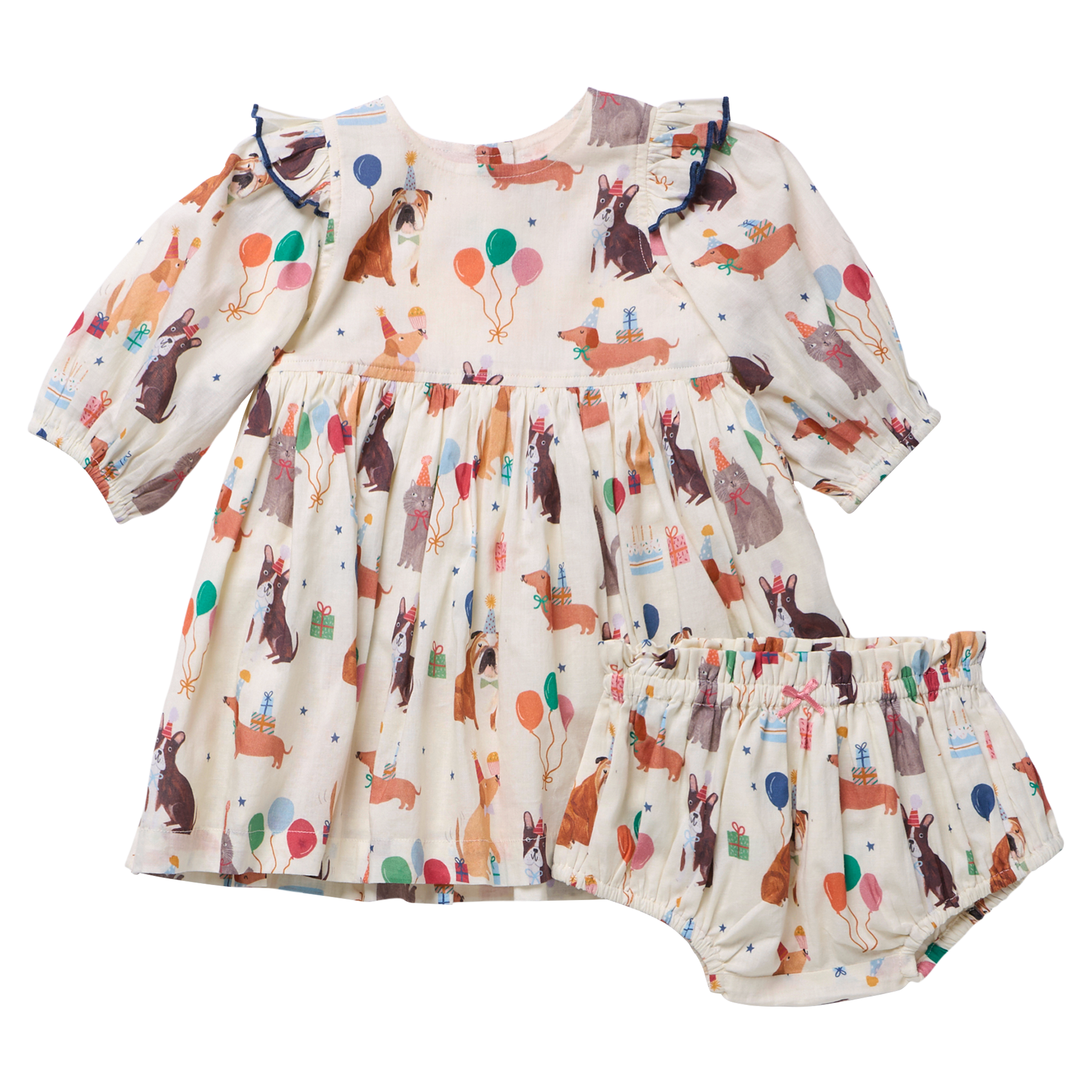 Pink Chicken Baby Girls Brooke Dress - Party Pets