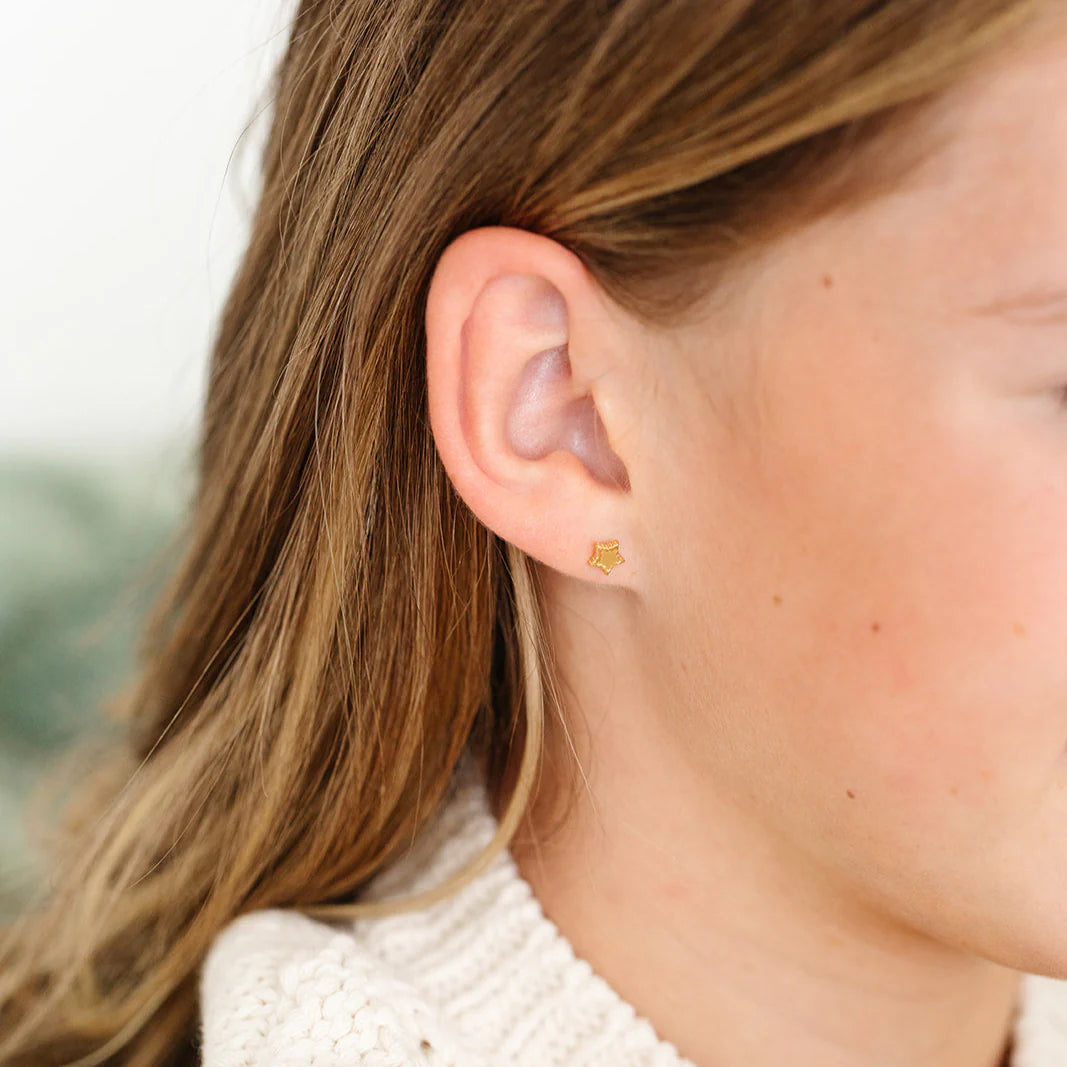 Pip Pop Beaded Star Stud Earrings