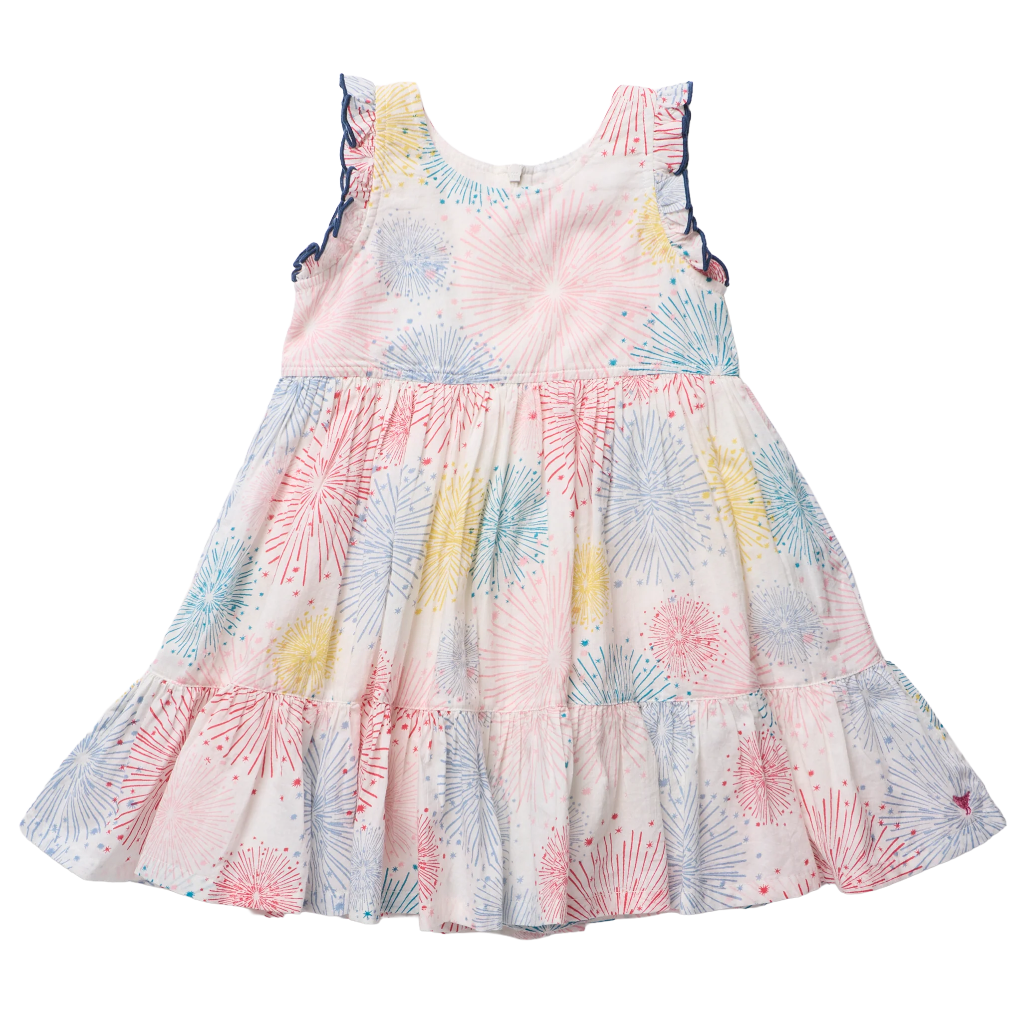 Pink Chicken Girls Kelsey Dress - Fireworks