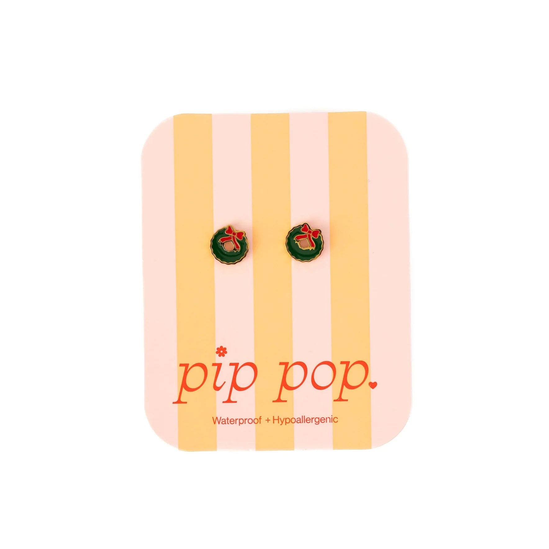 Pip Pop Wreath Stud Earrings