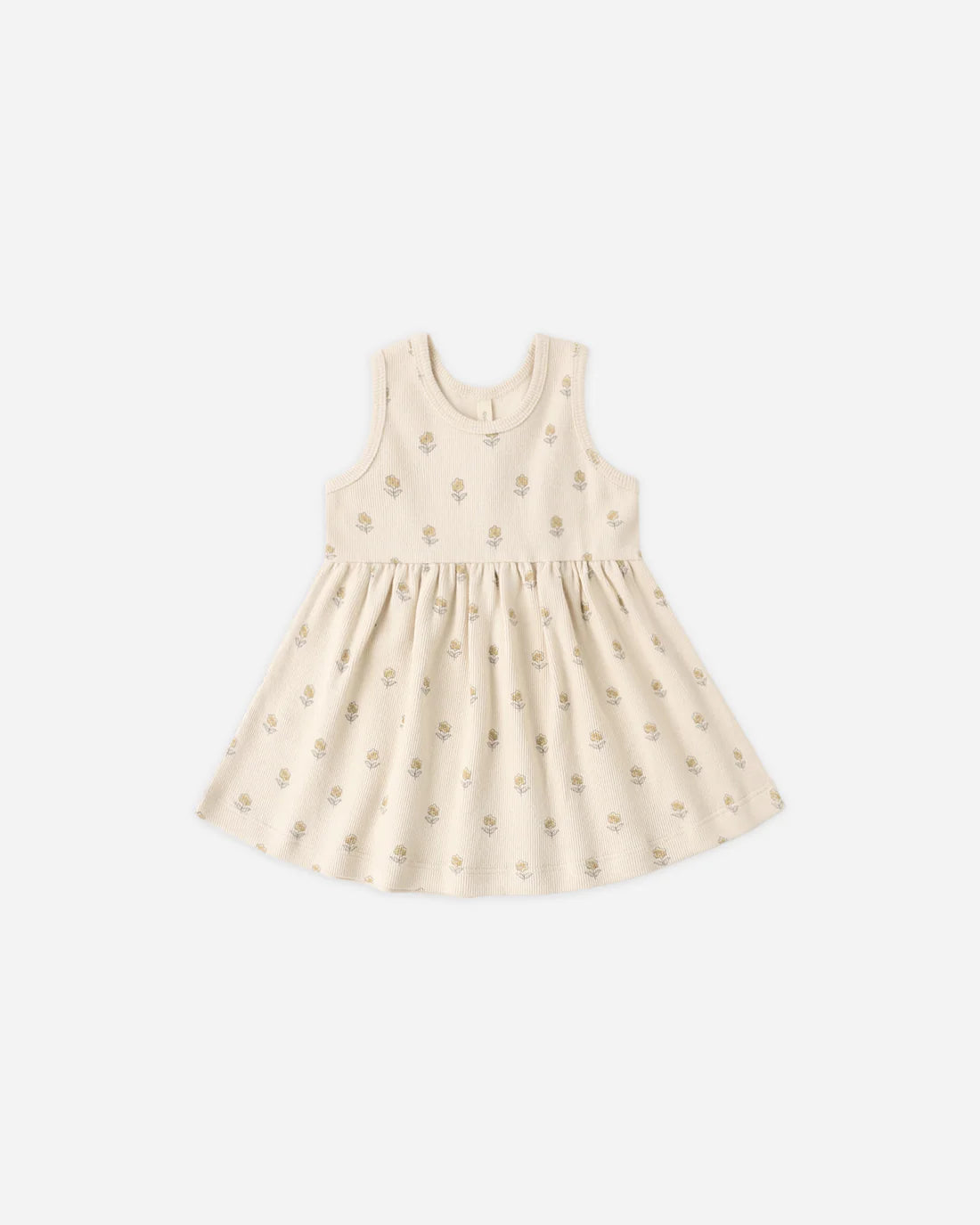 Quincy Mae Ribbed Tank Dress - Buttercup