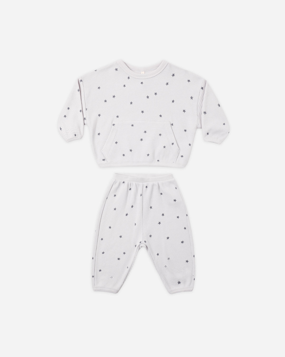 Quincy Mae Wafle Slouch Set - Stars