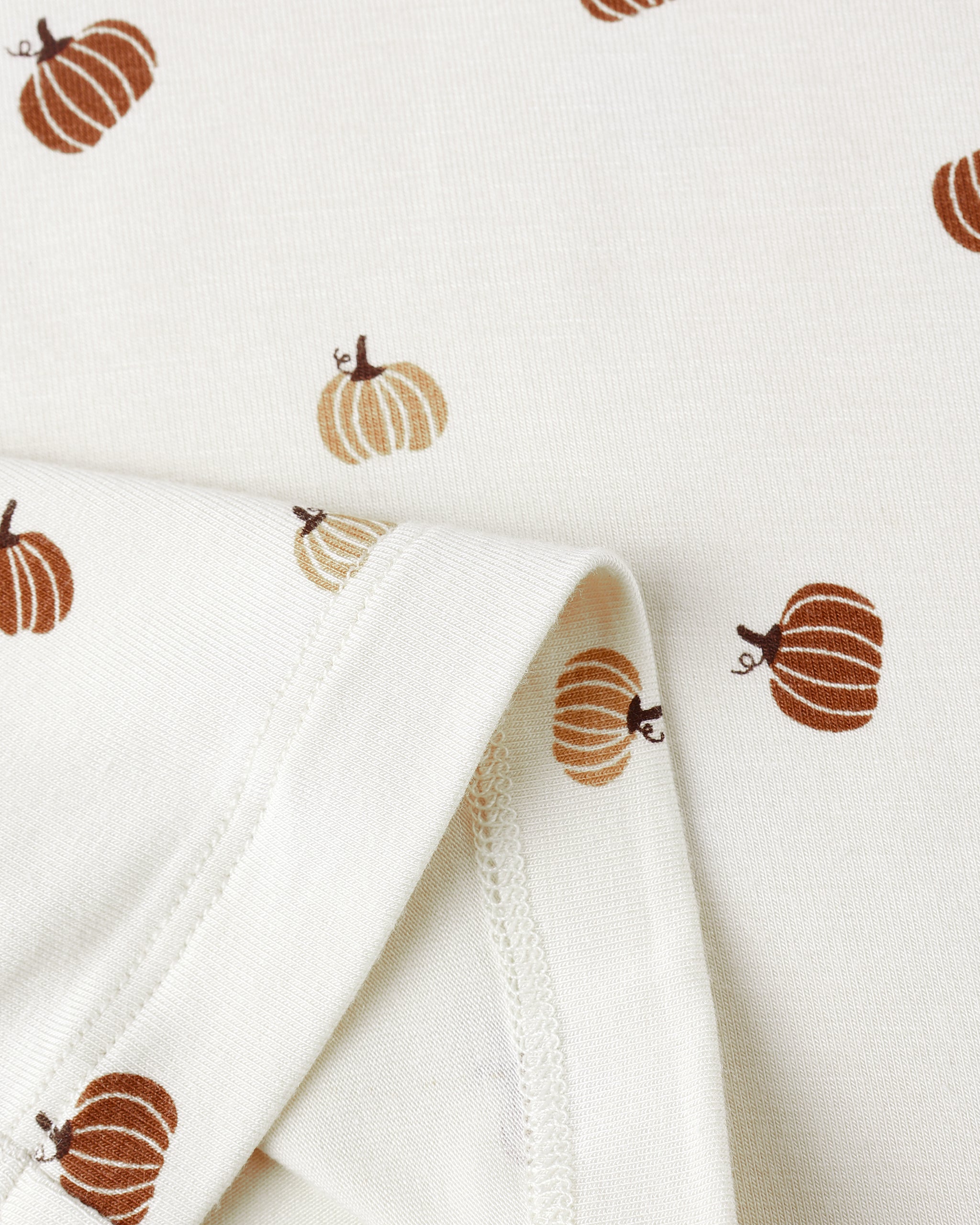 Quincy Mae Bamboo Pajama Set - Pumpkins