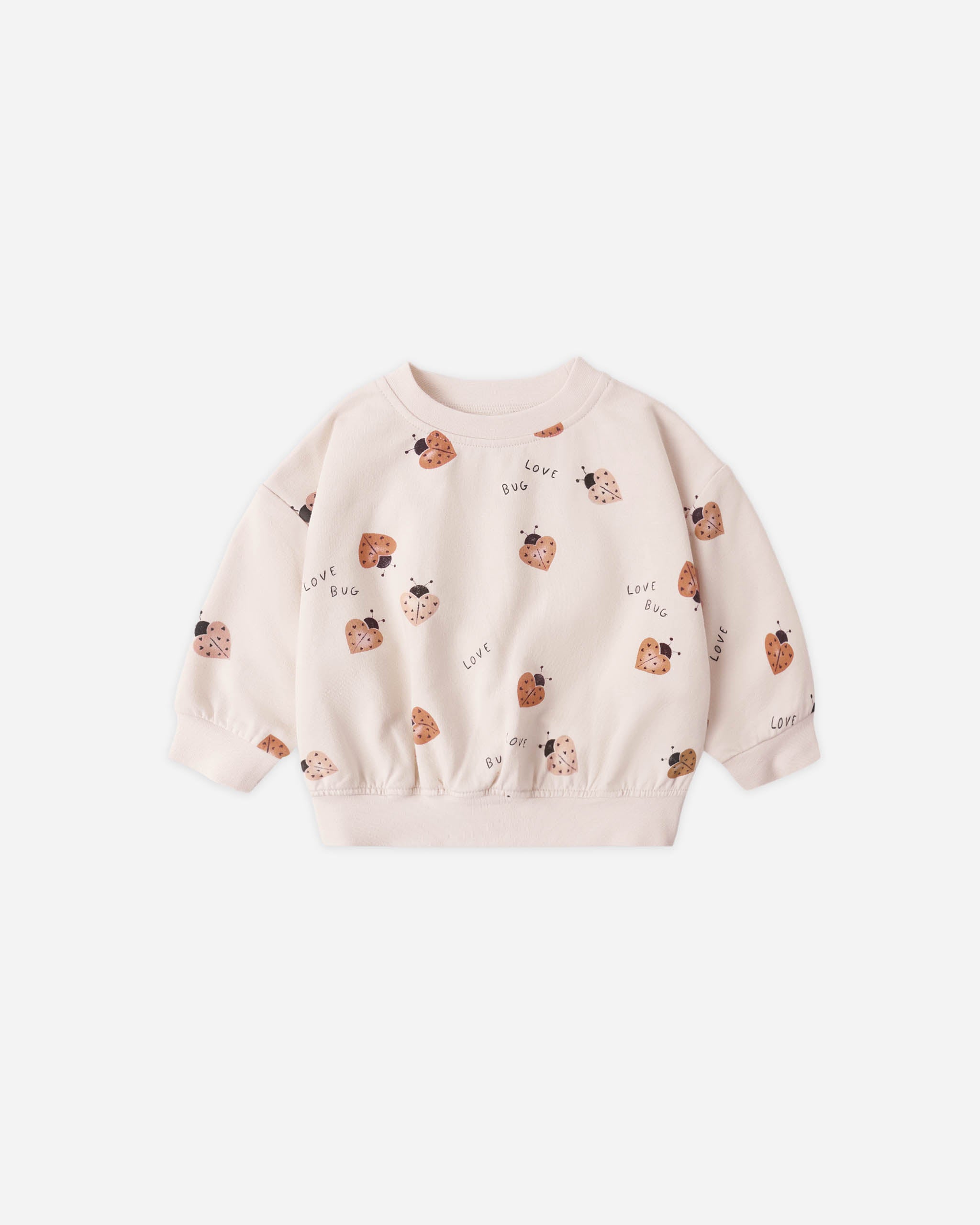 Quincy Mae Relaxed Sweatshirt - Love Bug
