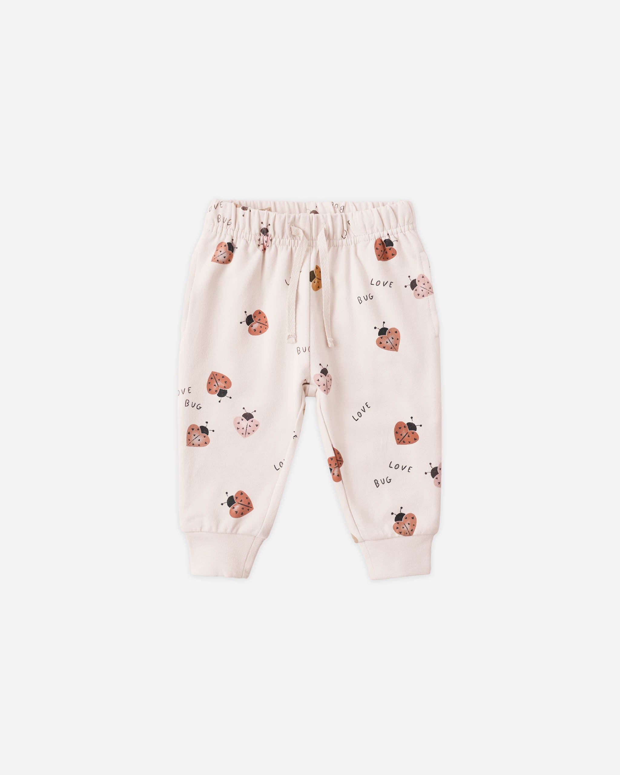 Quincy Mae Relaxed Sweatpant - Love Bug