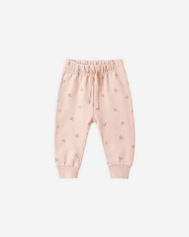 Quincy Mae Relaxed Sweatpant - Hearts
