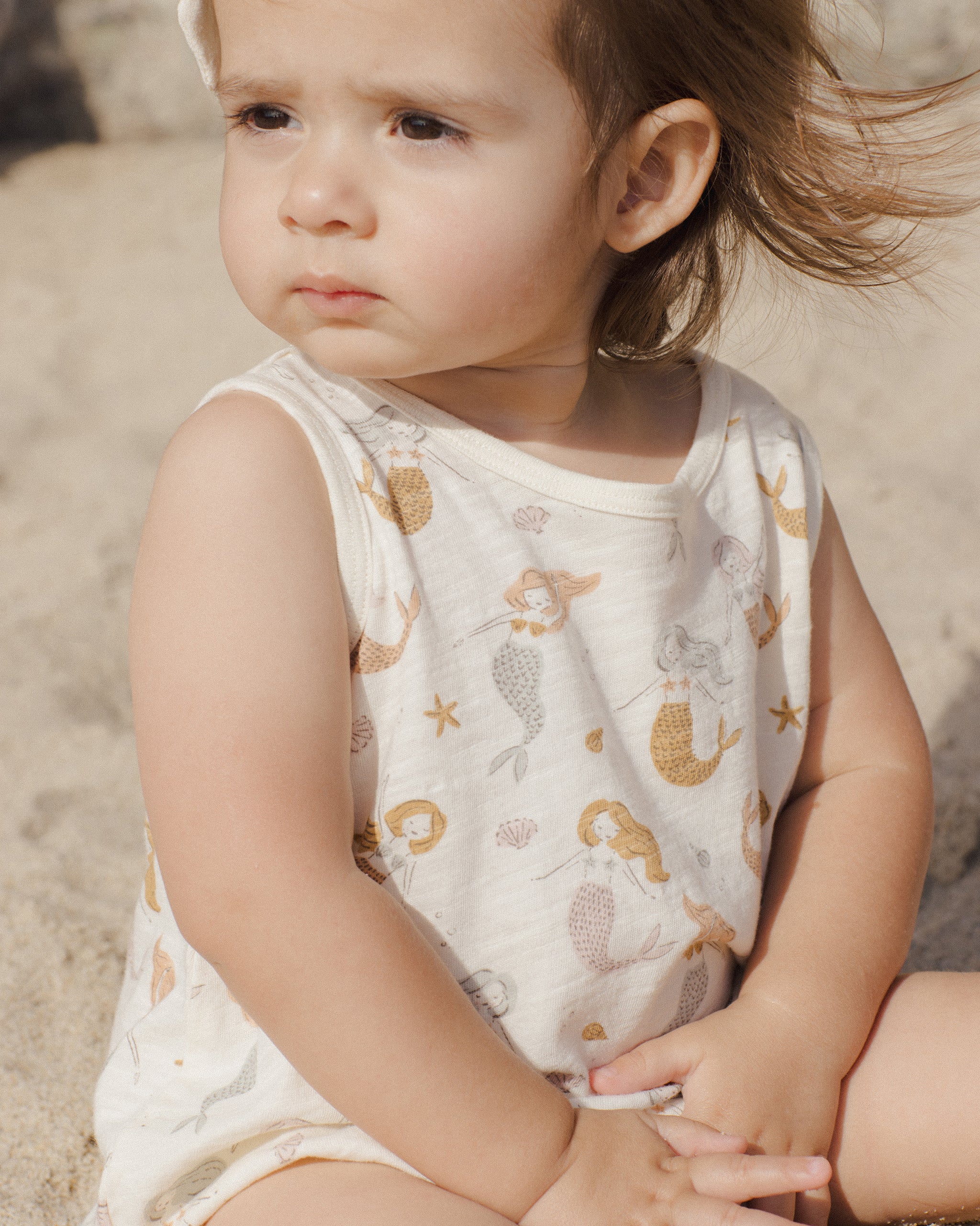 Rylee + Cru Bubble Onesie - Mermaids