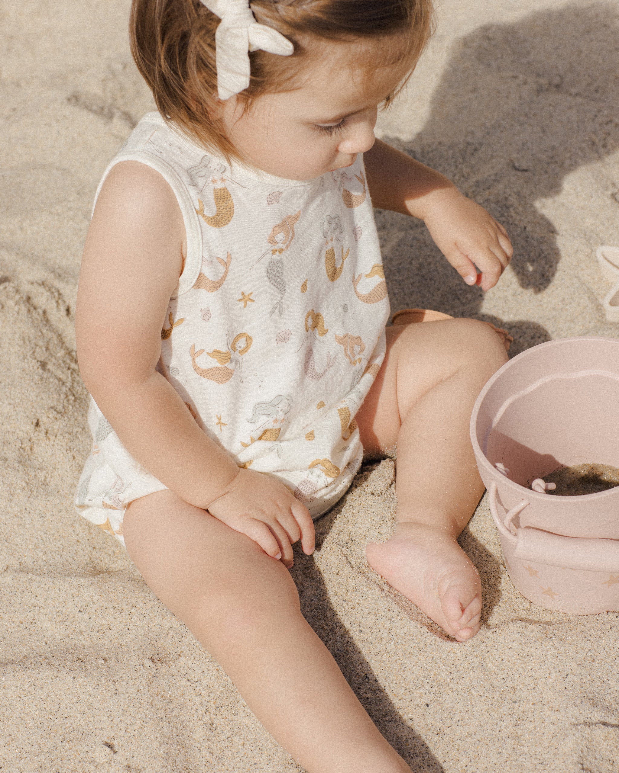 Rylee + Cru Bubble Onesie - Mermaids