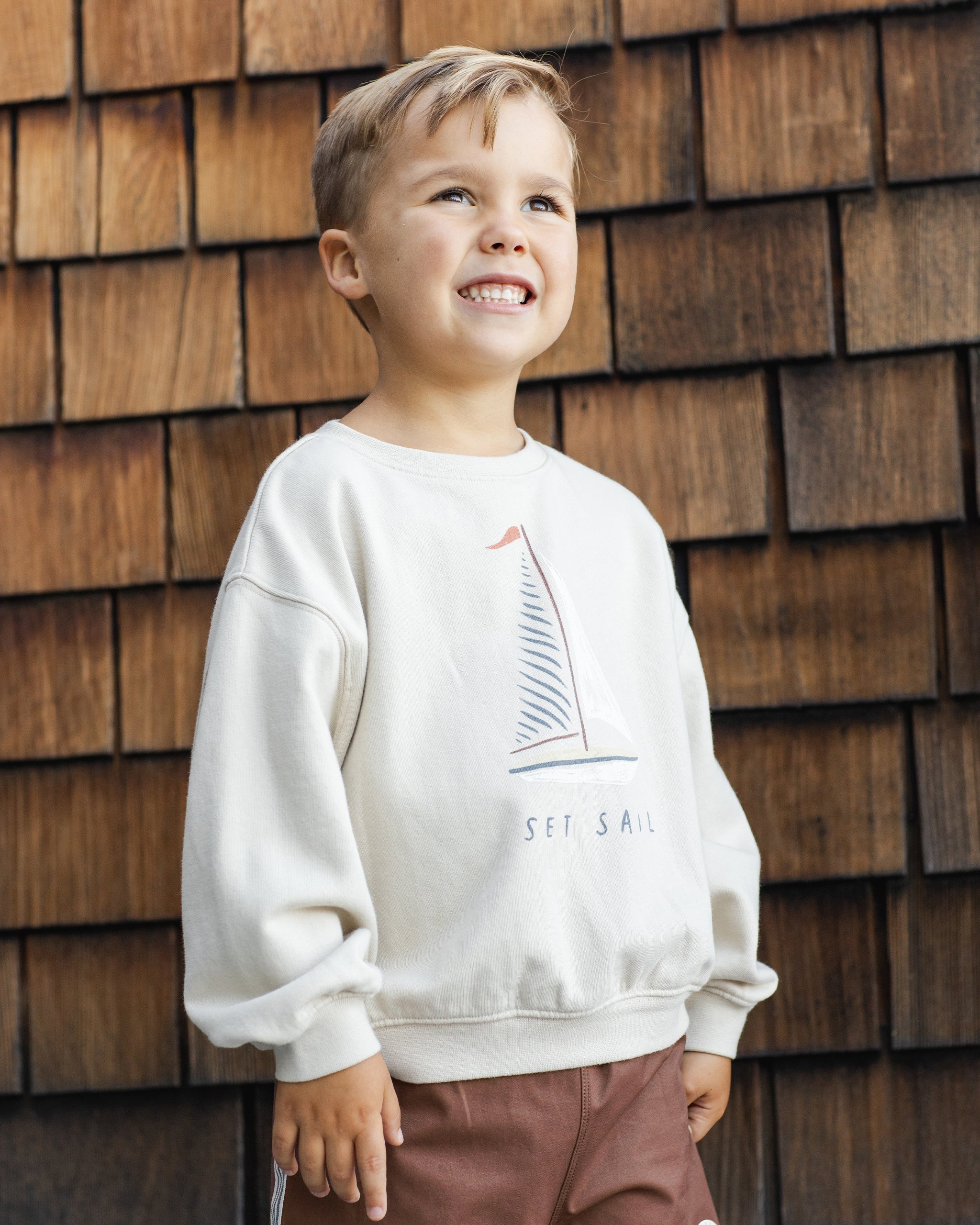 Rylee + Cru Oversized Sweatshirt - Set Sail