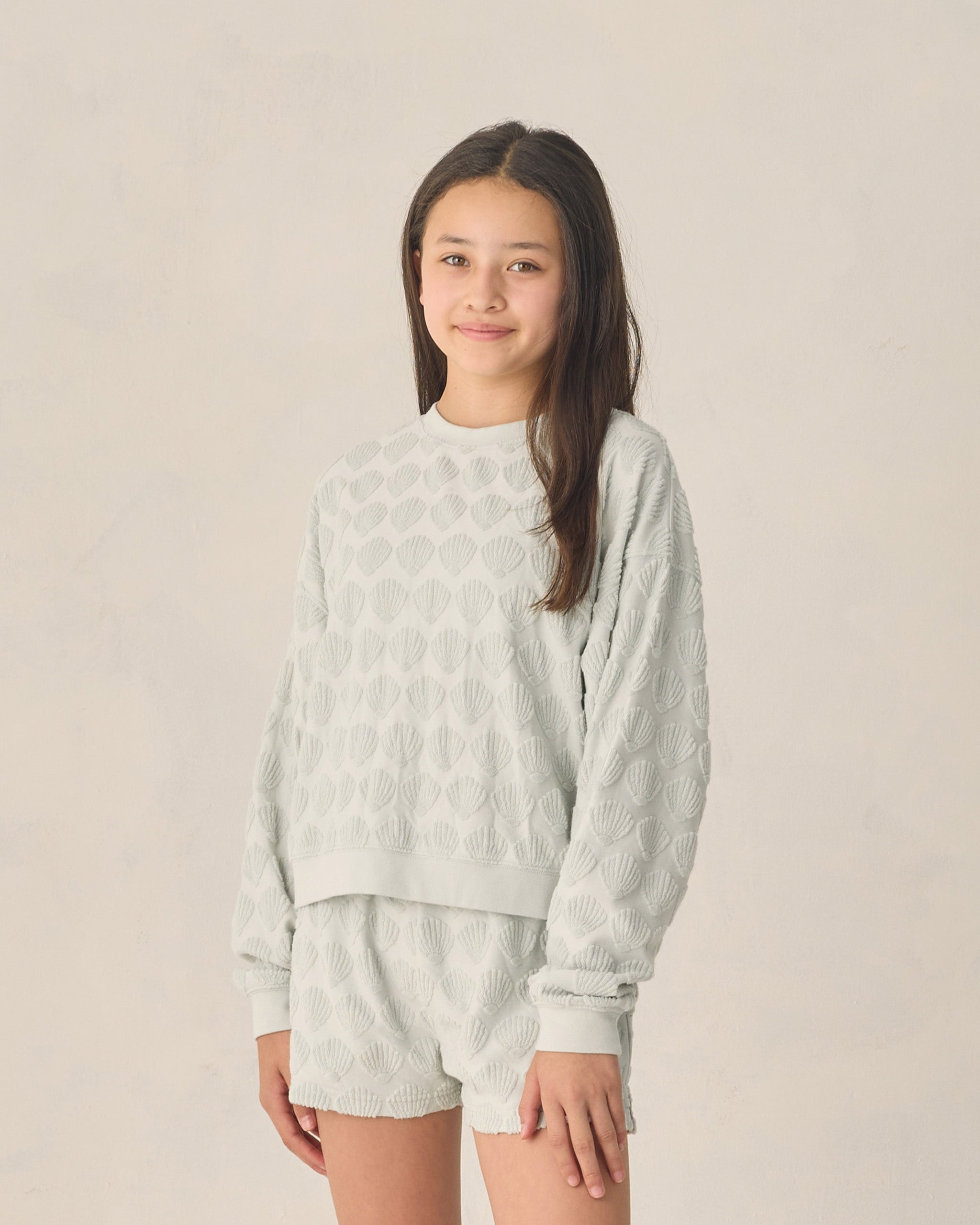 Rylee + Cru Karli Set - Seashell Terry - Teen